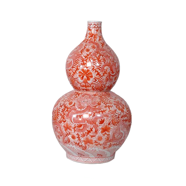 Vitriol Red Double-Gourd Bottle