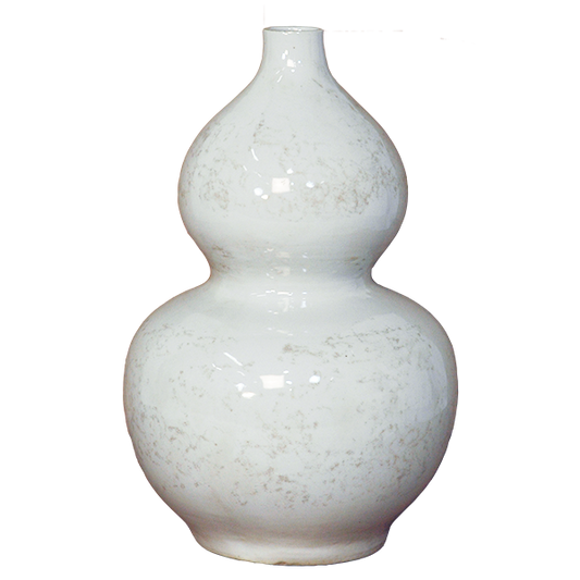 White Double Gourd Vase