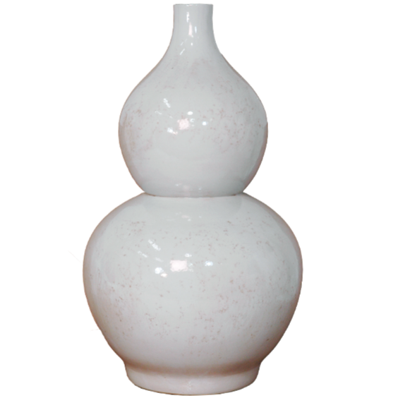 White Double Gourd Vase