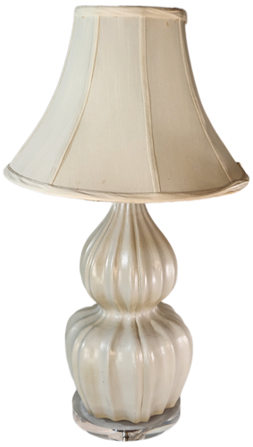 Beige Flumed Double Gourd Lamp