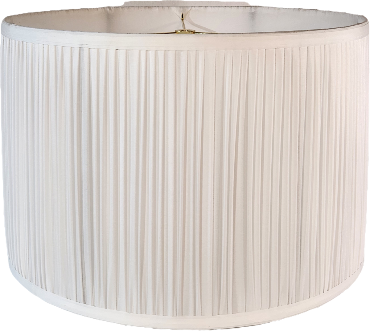 White Cylindrical Lamp Shade