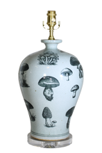 Load image into Gallery viewer, Assorted Mushroom Motif Stamped Meiping Vase Lamp