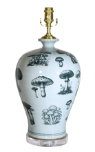 Load image into Gallery viewer, Assorted Mushroom Motif Stamped Meiping Vase Lamp