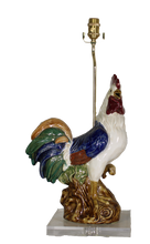 Load image into Gallery viewer, Rooster Porcelain figurine Lamps
