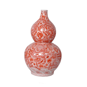 Vitriol Red Double-Gourd Bottle