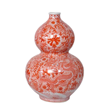 Load image into Gallery viewer, Vitriol Red Double-Gourd Bottle