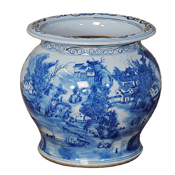 Small Scenery Planter Pot/Jar