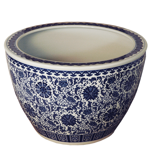Lotus Design Planter Pot/Fish Bowl