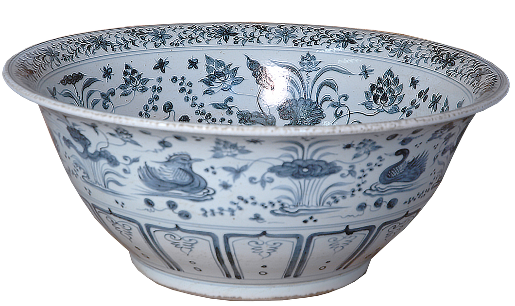 Large Floral Bowl