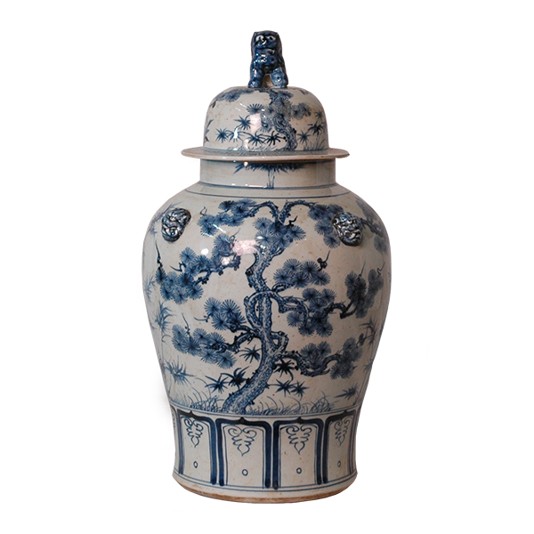 Pine Bamboo and Plum General's Jar