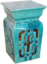 Load image into Gallery viewer, Tall Square Garden Stool