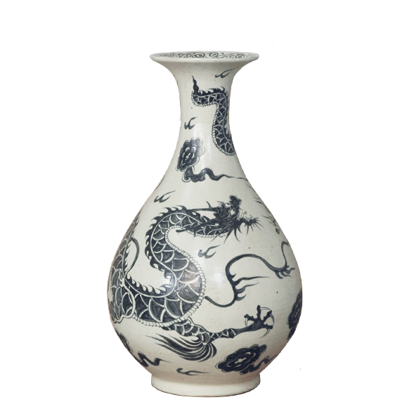 Dragon Yuhuchun Vase