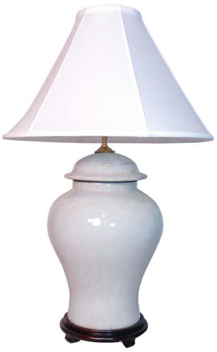 White General's Jar Lamp