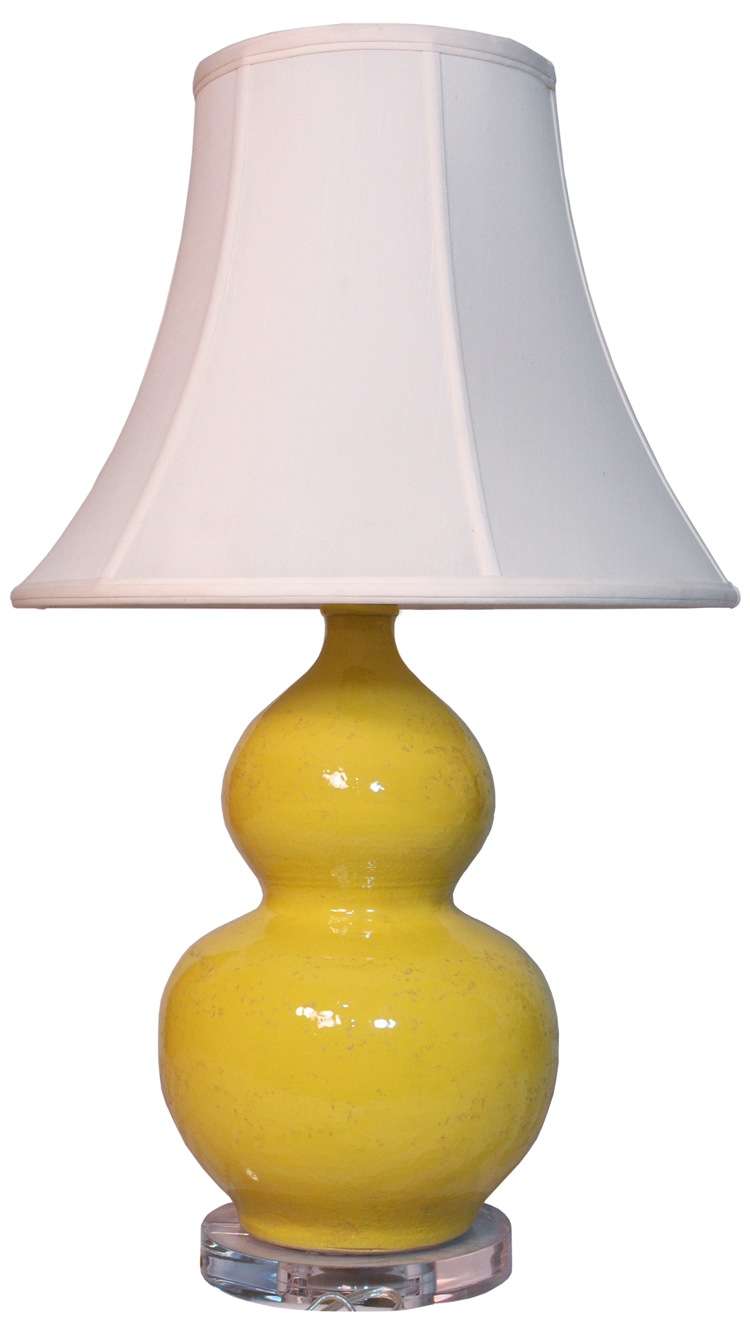 Yellow Double Gourd Bottle Lamp