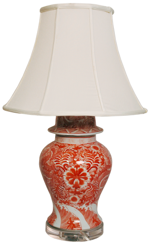 Vitriol Red General's Jar Lamp