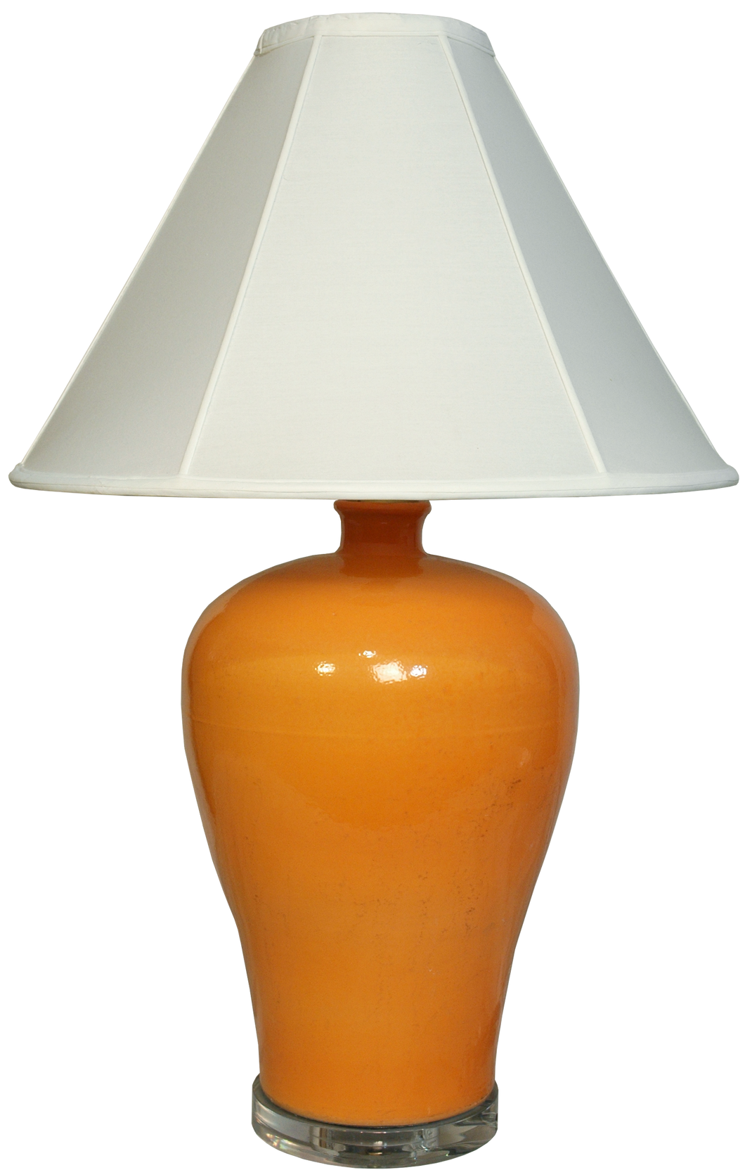 Orange Meiping Vase Lamp