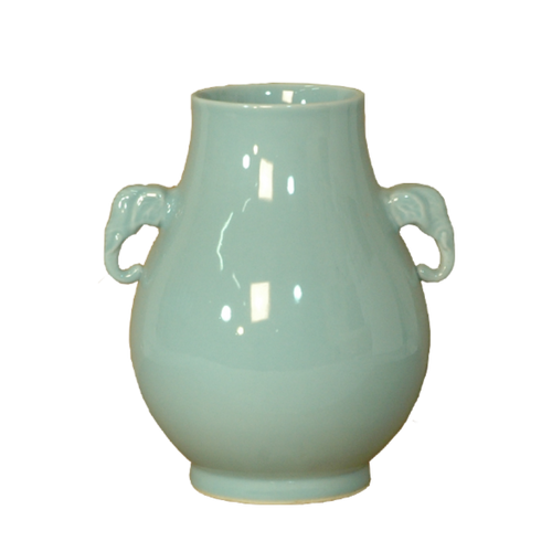 Elephant Handle Vase