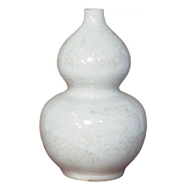 White Double Gourd Vase