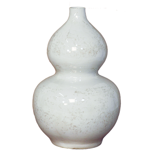 White Double Gourd Vase