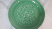 Load image into Gallery viewer, Green Celadon Plate with Dragon Carving