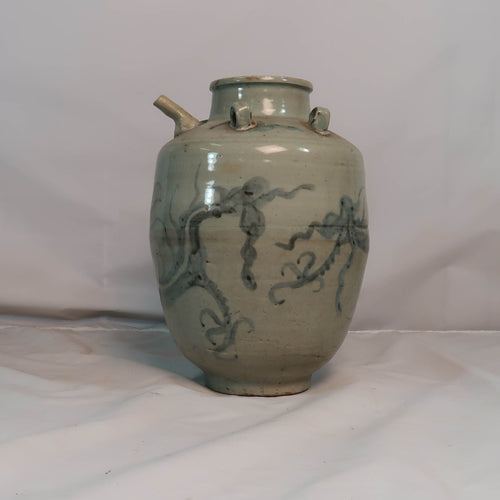 Antique Ming Dynasty Oil Jar
