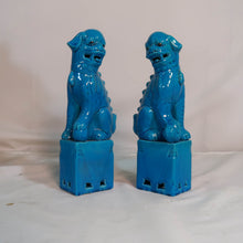 Load image into Gallery viewer, Blue Foo Dog Statue