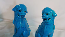 Load image into Gallery viewer, Blue Foo Dog Statue