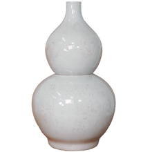 Load image into Gallery viewer, White Double Gourd Vase