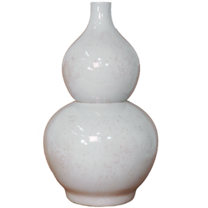 White Double Gourd Vase