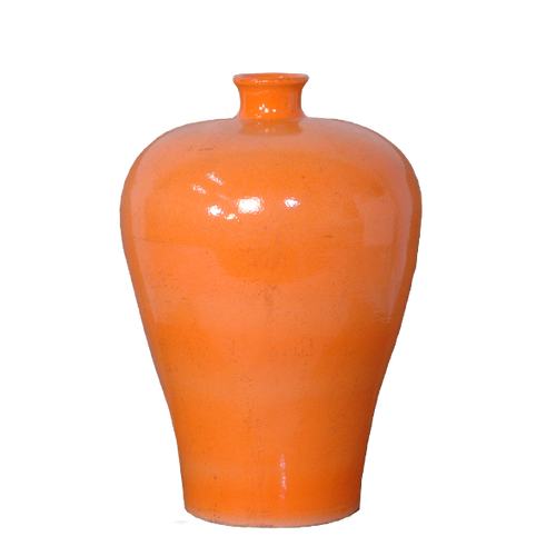 Orange Meiping Vase